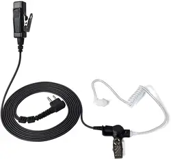 Auriculares con tubo de aire para HYTERA HYT Radio, PD405, PD505, TC-610, TC-508, TC-518, POWER446, TC-620, TC700, PD415, PD568