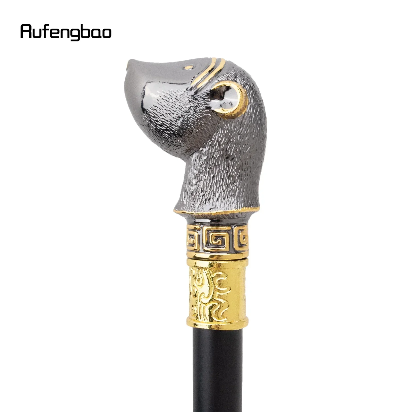 الذهبي الأسود الهامستر غينيا الحيوان موضة عصا للمشي ديكور Cospaly خمر حفلة عصرية عصا للمشي Crosier 92 سنتيمتر