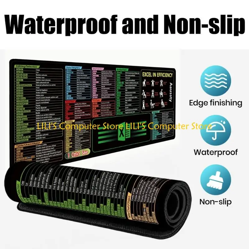 A52b لوحات مفاتيح كبيرة من لوحات المفاتيح التي تتميز باختصار Word Excells لاستخدام برامج المكتب والألعاب مع مقاومة للماء
