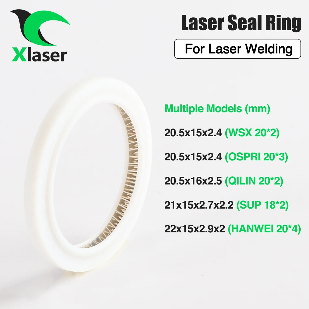 Anello di tenuta per WSX QILIN OSPRI SUP20S HANWEI pistola per saldatura Laser finestre protettive 18*2 20*2 saldatrice Laser a fibra metallo