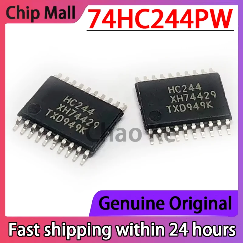 5PCS New Original 74HC244PW HC244 TSSOP20 Buffer Circuit Driver in Stock