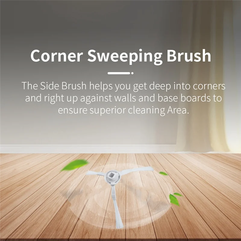 A39M untuk Xiaomi Robot Vakum E10 E12 B112 Suku Cadang Pengganti Kain Pel Filter Sikat Sisi Utama Vakum