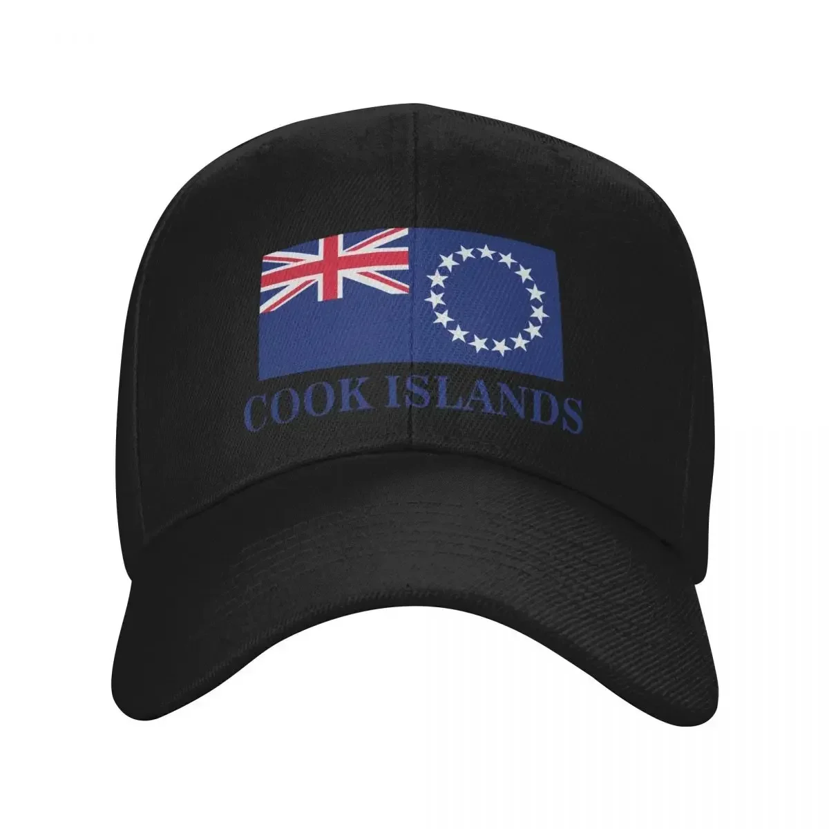 Cook Islands Flag Baseball Cap Anime Gentleman Hat Birthday Luxury Woman Men's