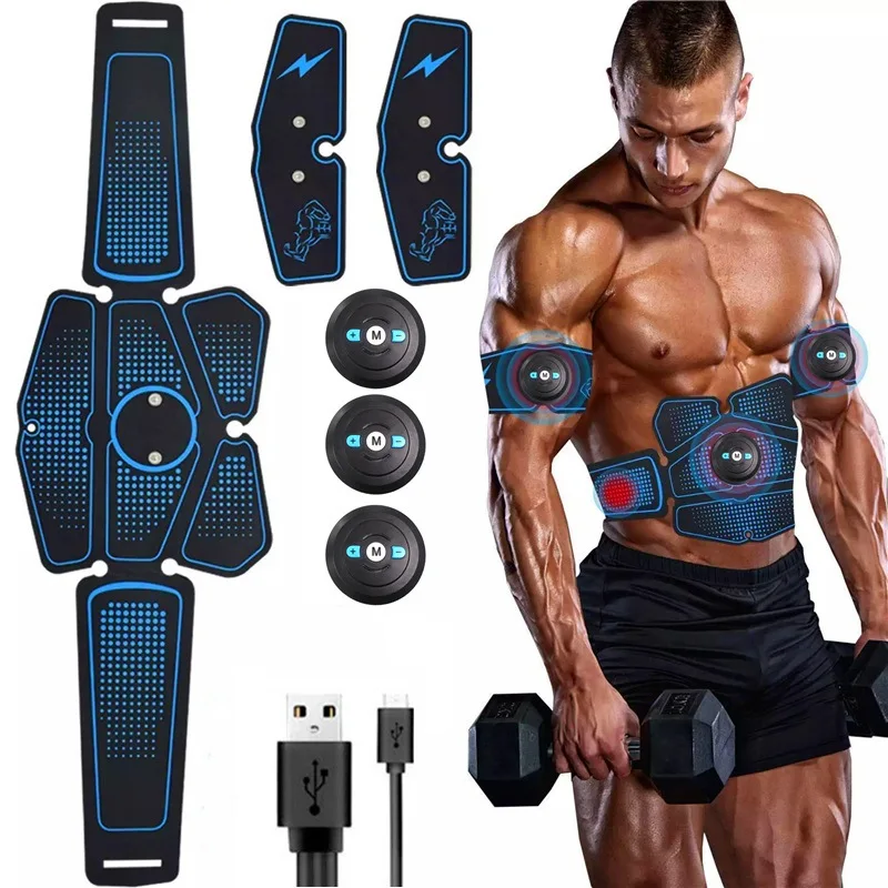 

EMS Lazy Fitness Belt Abs Sticker Abdominal Muscle Workout