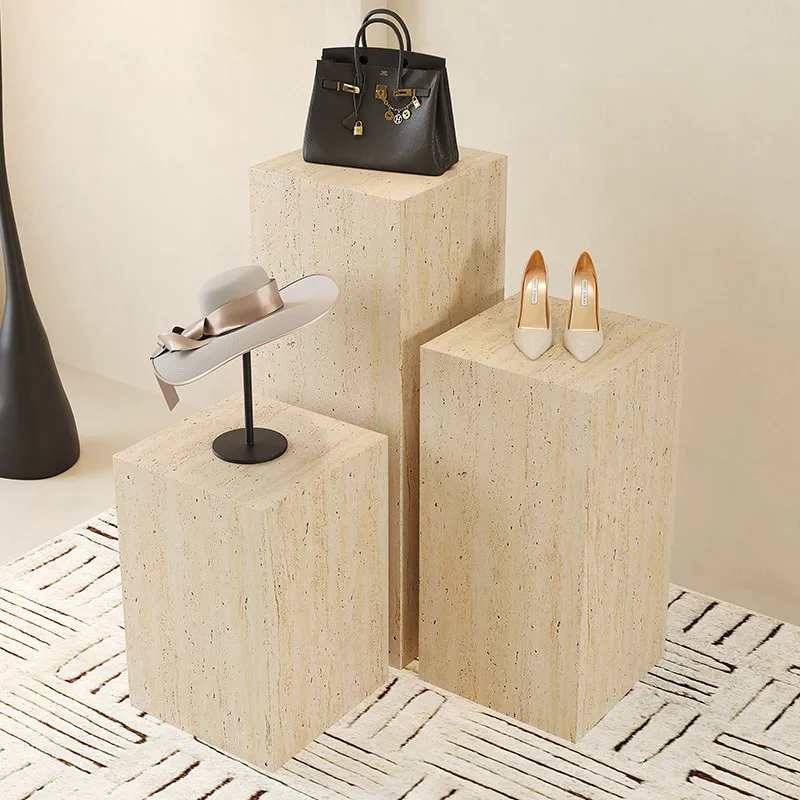 Platform display platform, clothing store model display window, base, decorative ornament, square display, figurine, calcificati