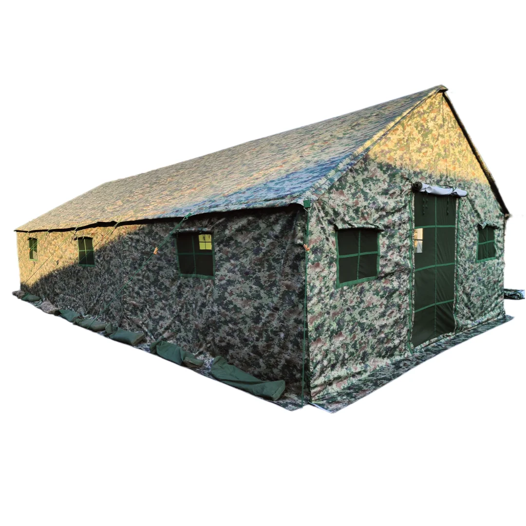Big Camping Tente House Waterproof Heavy Duty Outdoor Tent For Living Customizable 8x15m