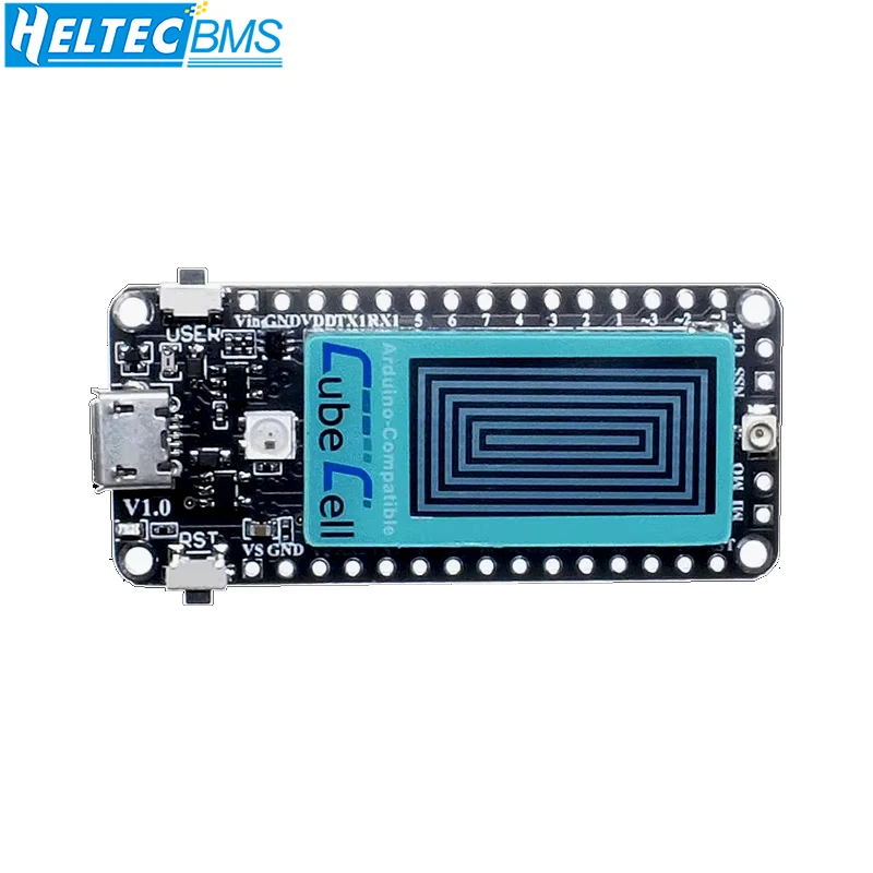 

Heltec CubeCell Dev-Board Plus with SX1262 for LoRa/LoRaWAN node applications and Arduino lithium batteries and solar panels