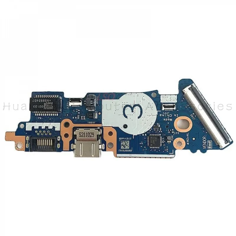 SS+New USB RJ45 LAN SD Card Reader IO Board LS-L931P For Lenovo ThinkBook 14 G4 IAP 21DH Laptop Side Circuit Board