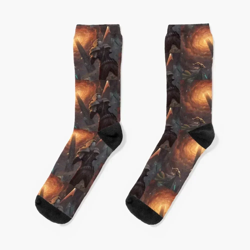 

Slay The Spire Box Art Socks warm winter basketball hiphop new in's Boy Child Socks Women's