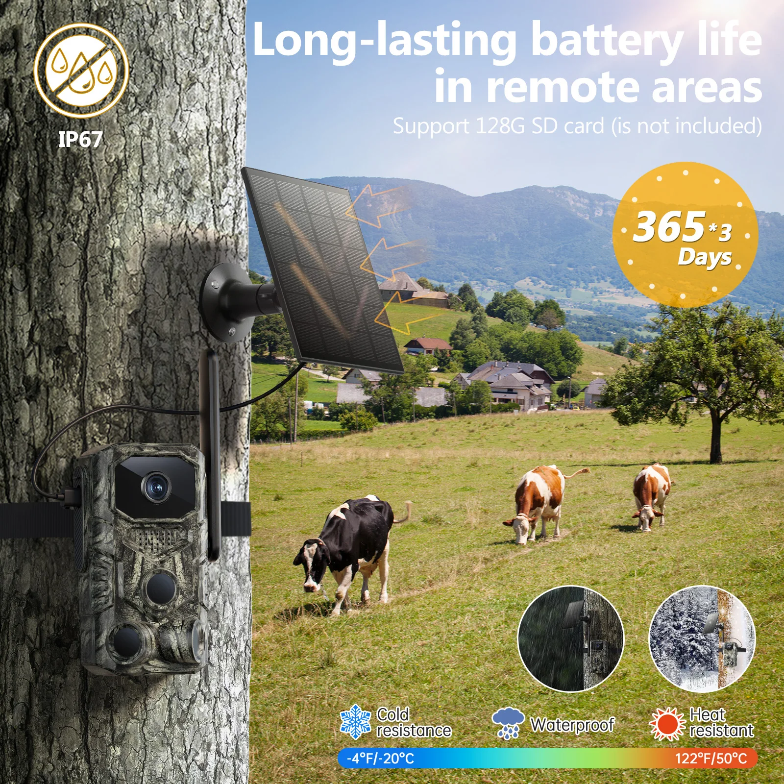 Wesecuu 3mp câmera de caça mov - Hunting Outdoors Card avaliação e preço