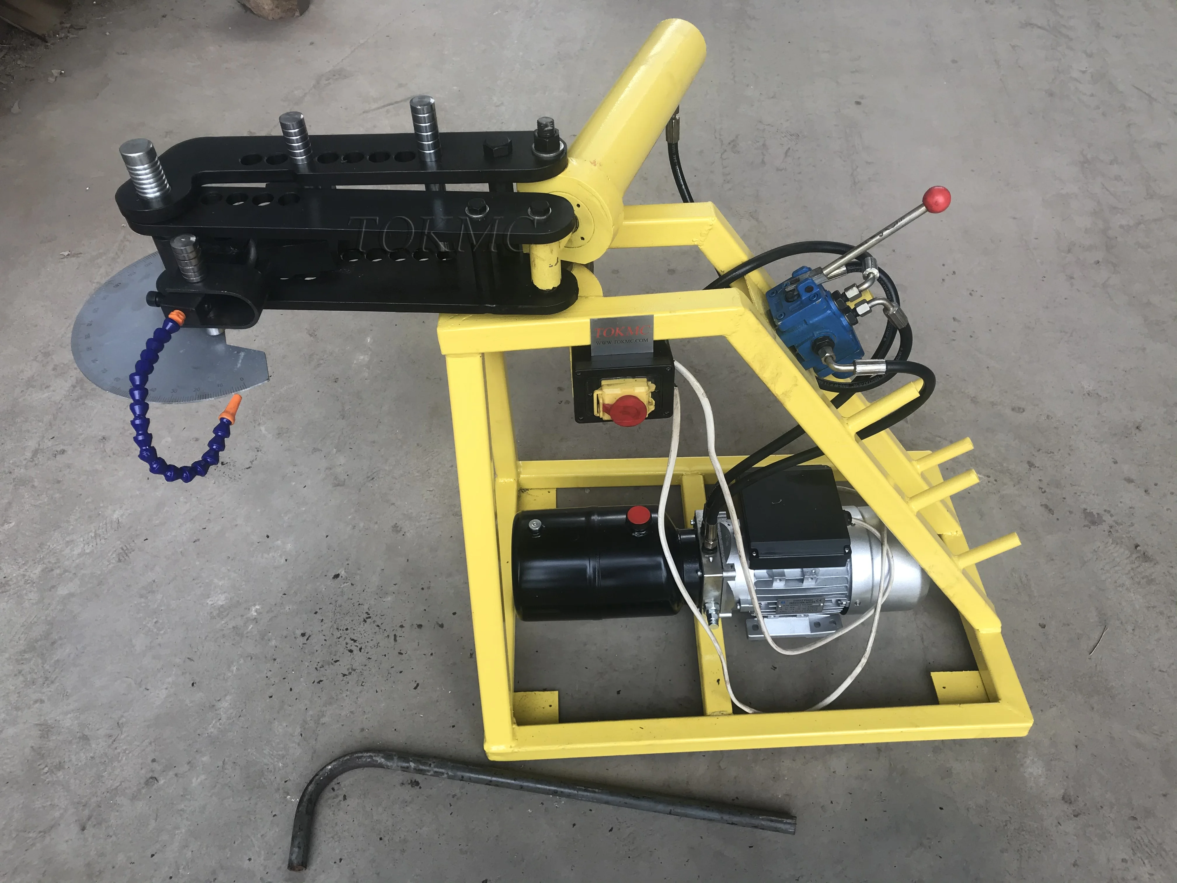 Single Phase Motor Mandrel Tube Bender Hydraulic Pipe Bender