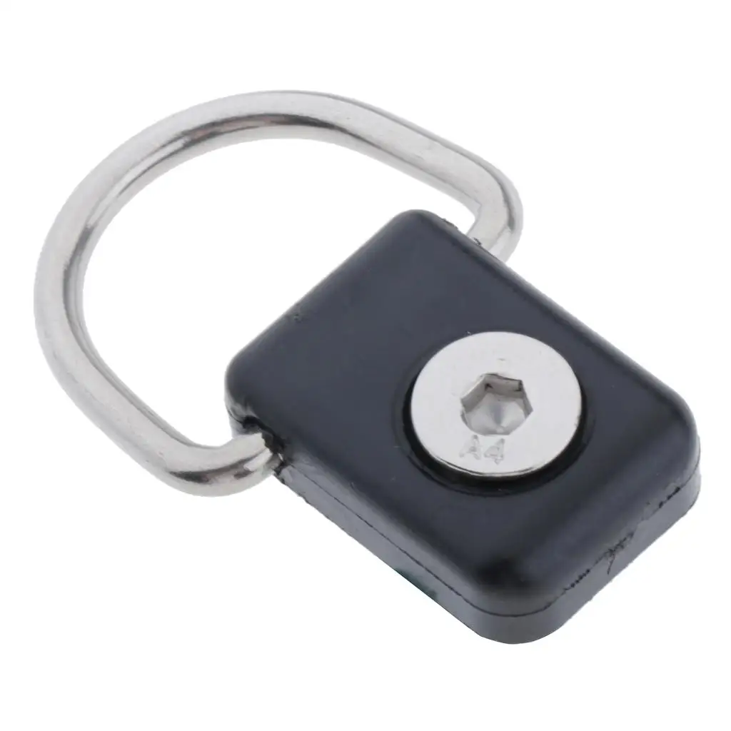 

Держатель шнура для амортизатора, АБС-пластик, кольцо D для каяка, крепежный кронштейн с петлей, аксессуары для морской лодки для хранения в кемпинге