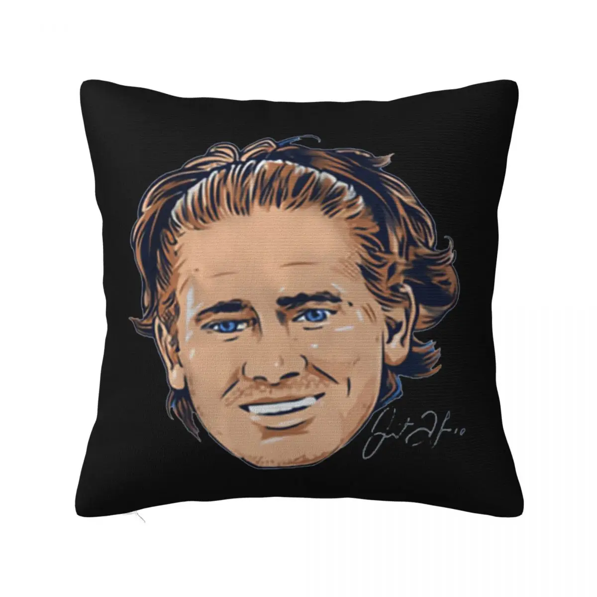 Justin Herbert Swag Head Square Pillowcase Pillow Cover Cushion Zip Decorative Comfort Throw Pillow for Home Living Room