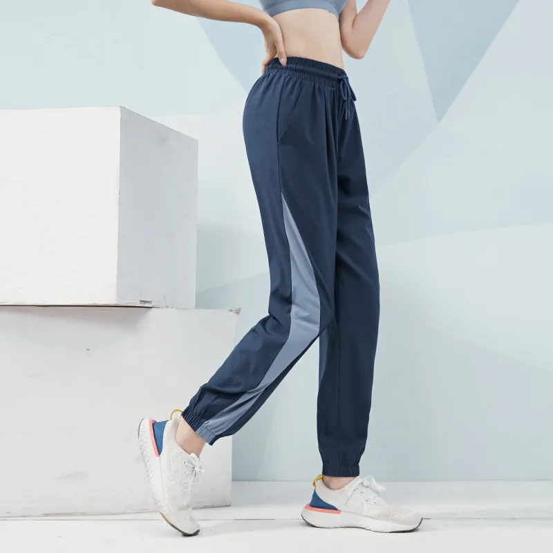 

Новые брюки для йоги с высокой талией и карманами, контролем живота, тренировочные брюки для женщин, спортивные штаны для бега, леггинсы для йоги