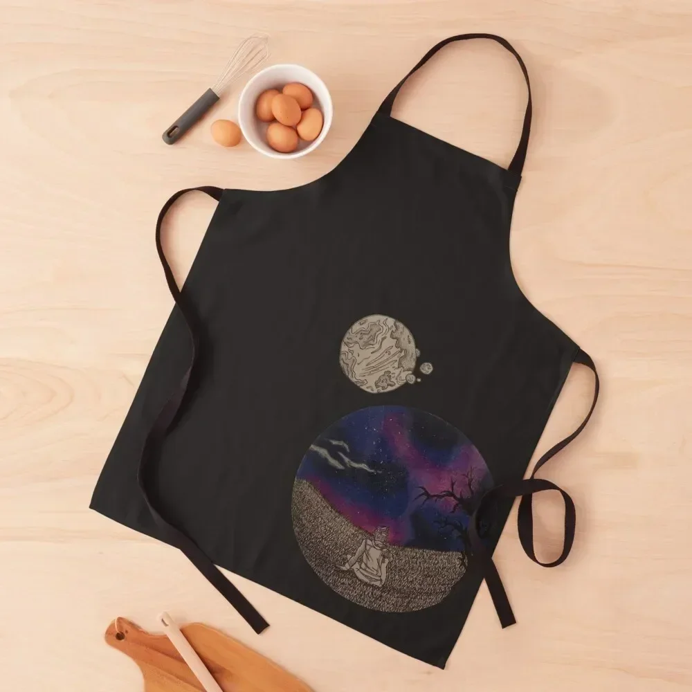 

Stargazing Apron women's work men Women's Dress carpenter Apron