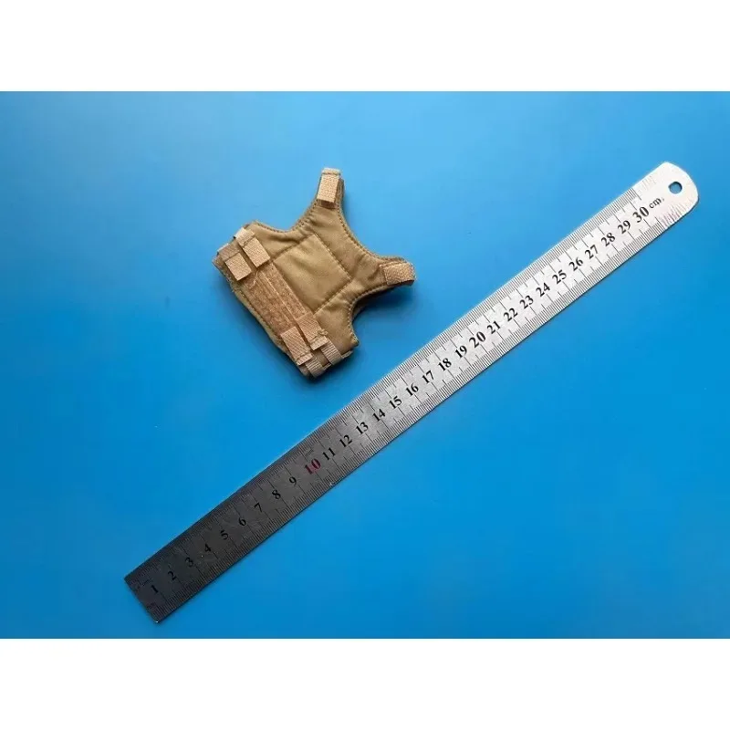 Soldat im Maßstab 1:6, kugelsichere Weste, moderner US-Militärkampf, Sandfarbe, Brustbehang, Modellspielzeug für 12-Zoll-Actionfiguren-Körper