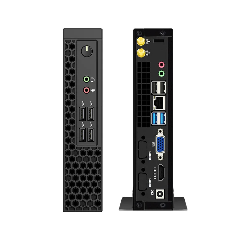 มินิคอมพิวเตอร์ Core I3 6100 ซีพียูแบบดูอัลคอร์ แรม 8GB DDR3L  SSD 256GB M.2  ไวไฟ 300M  วินโดวส์ 10  ลินุกซ์ มินิพีซีสำหรับเล่นเกม