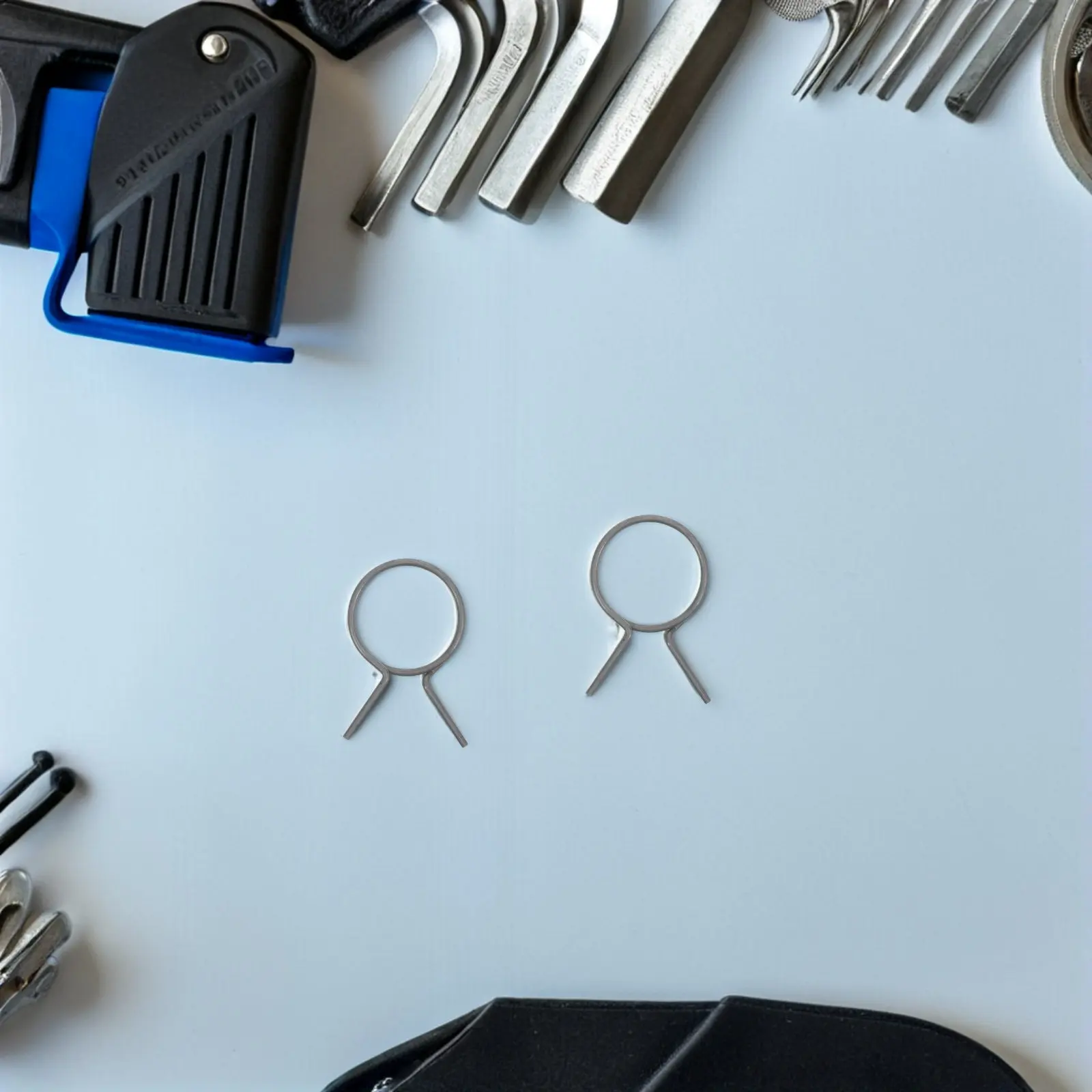 10Pcs Door Lock Spring Set Heavy Duty Universal Replacement Kit for Home Entry Hotel Lever Handle Repair Anti-Theft Security