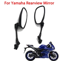 2pcs 10mm Motorcycle Rearview Mirror For Yamaha XJR1300 XJR 1300 FZ6 BT1100 MT-03 VMAX12 VMX12 VMX17 V-MAX XJR400 XJR1200 1200