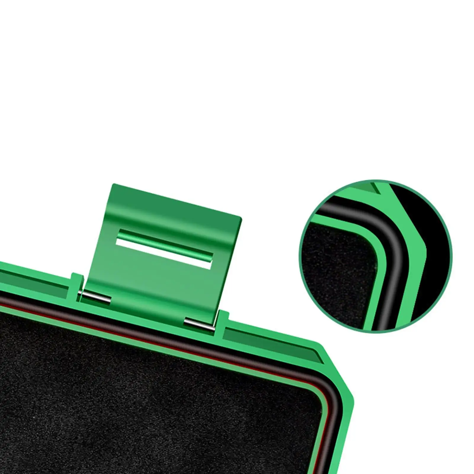 

ABS Waterproof Hard Carrying Case with Removable Foam Insert Durable Plastic Tool Box for Electronic Parts Organization
