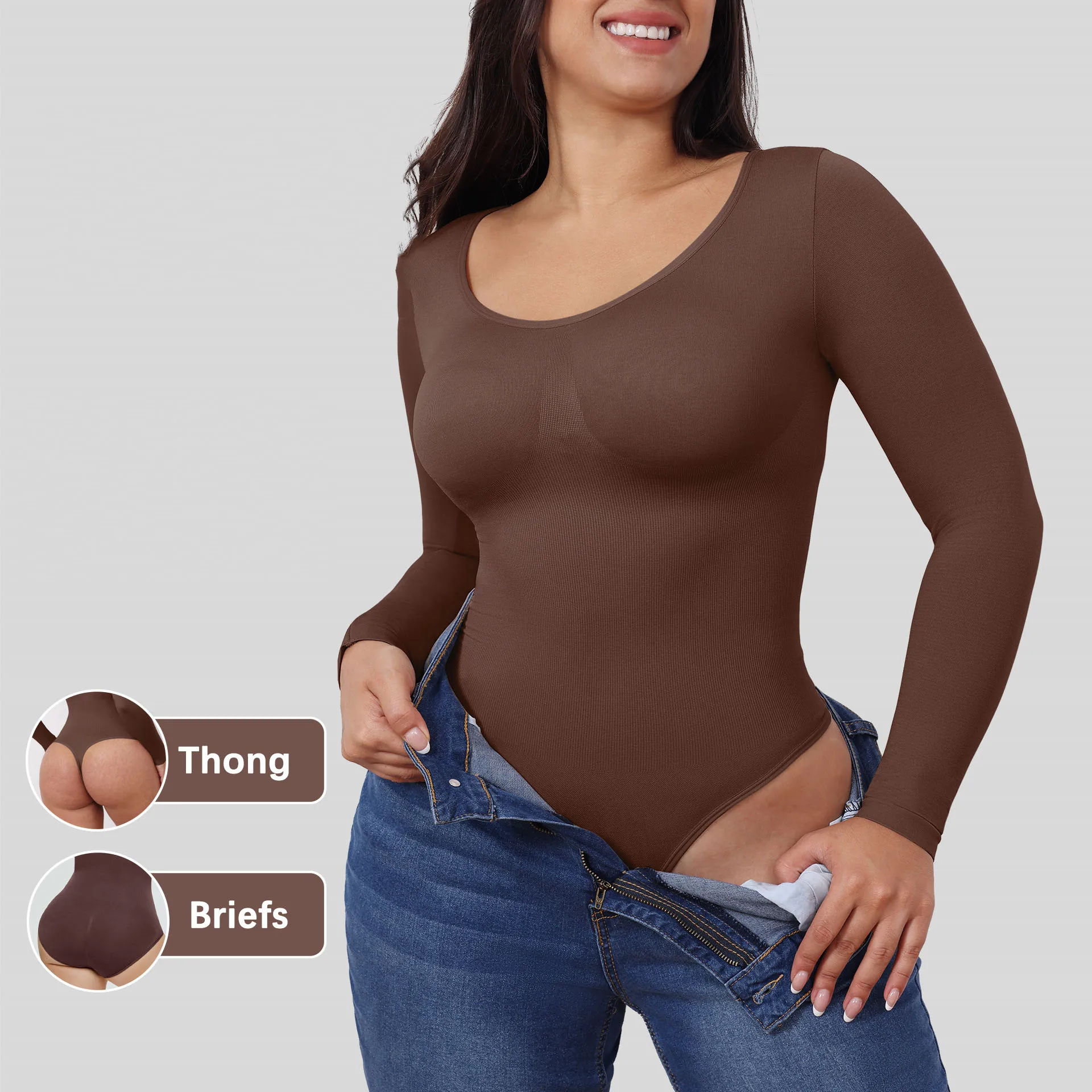 

Women's High Neck Long Sleeve Leggings Solid Color Casual Autumn And Winter Warm Women's Tights