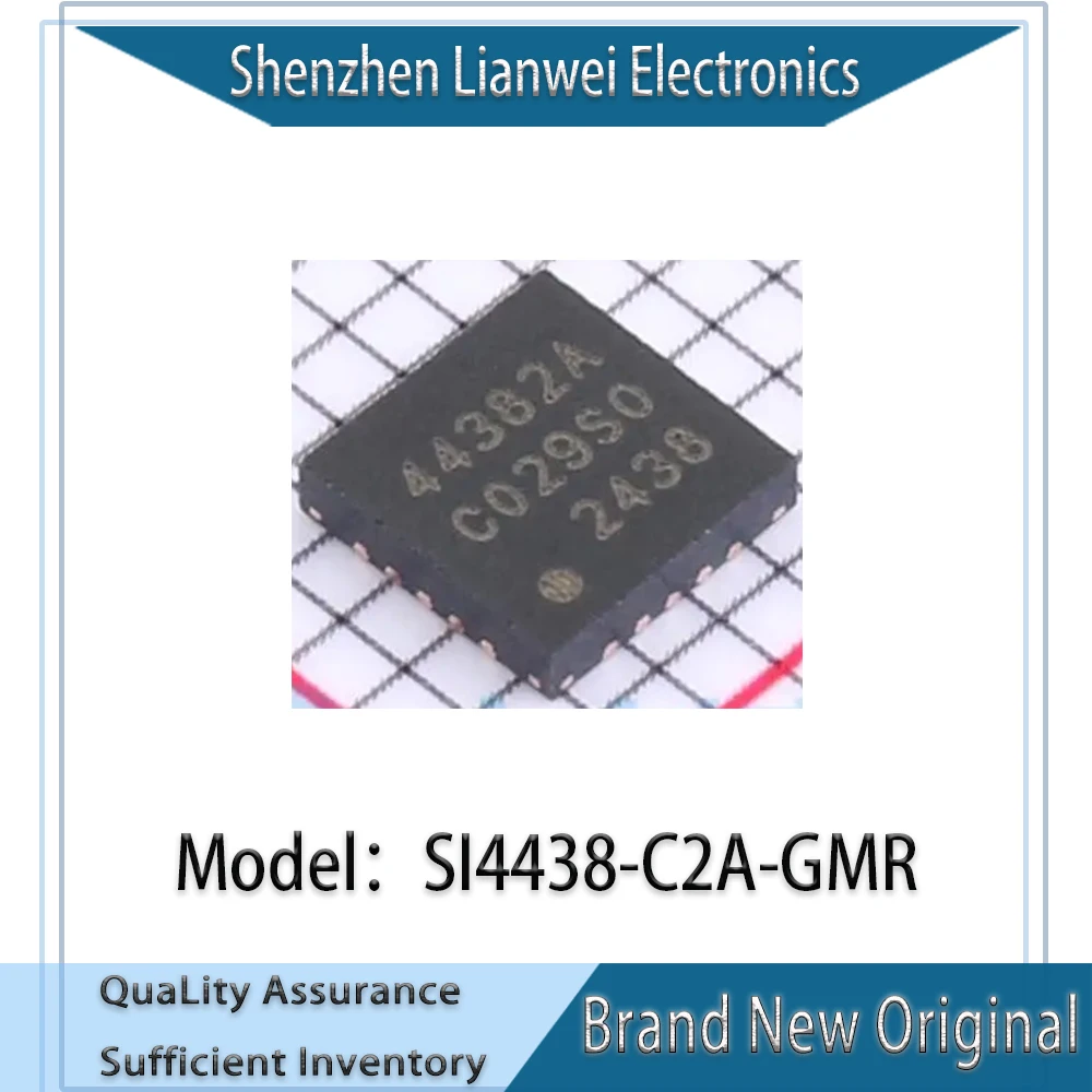 

100% New Original 44382A SI4438-C2A-GMR SI4438-C2A IC Chipset QFN-20