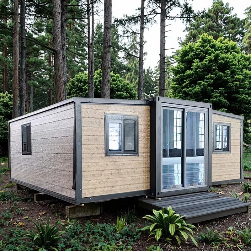 تخصيص 20ft 40ft حاوية منزل توسيع الجاهزة منزل 4 غرفة نوم وحدات المنزل الحديثة المحمول Casas شقة