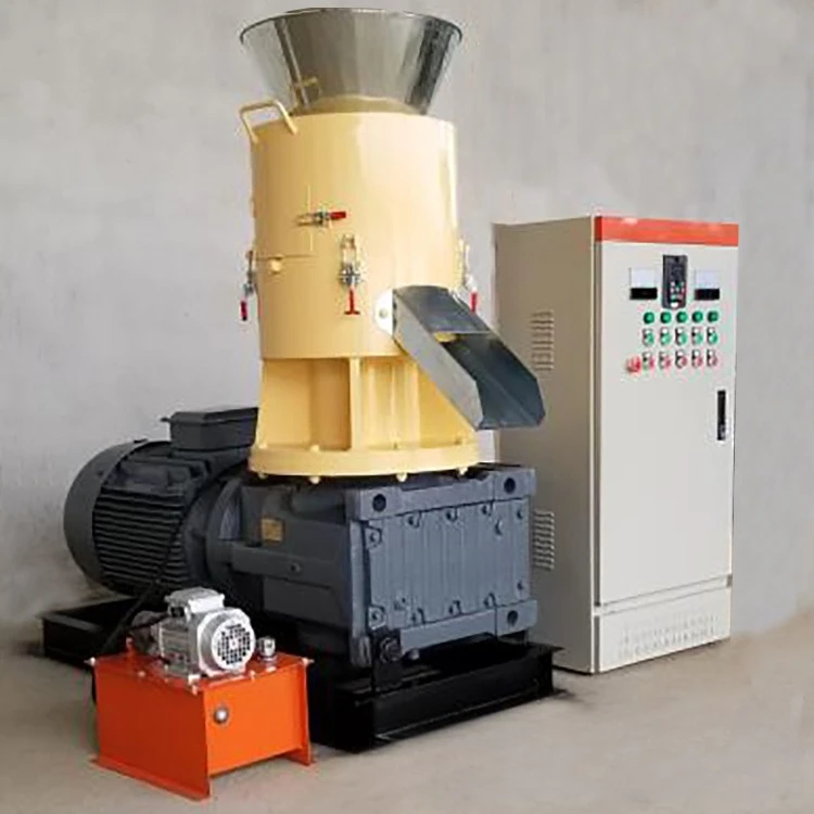New biomass combustion pellet machine sawdust wood chips wood straw particles extrusion molding
