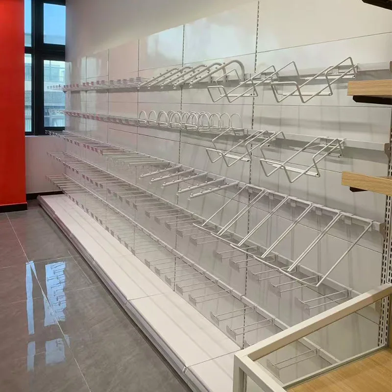 Supermarket shelves display rack thickened snacks pharmacy maternal and infant stationery general merchandise