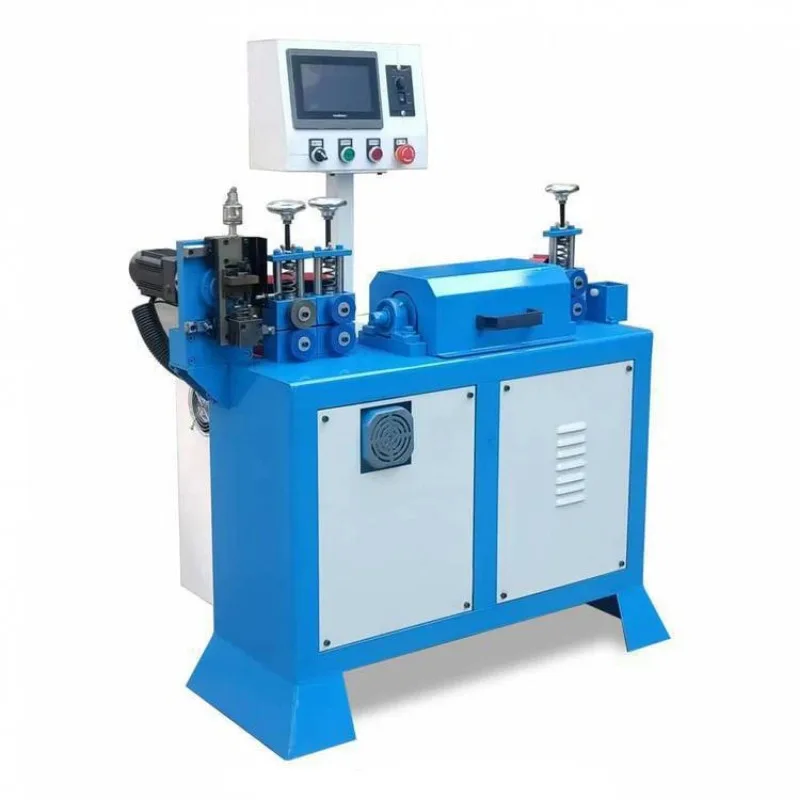 Steel and Iron Wire Straightening and Cutting Machine Metal Straightening Machine with Motor for Bar Use