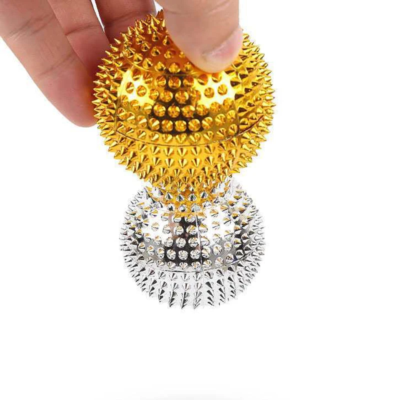 Magnetic Acupressure Balls Spiky Massage Hand Exercise Physical Therapy Anxiety Calm Down Relaxing Stress Relief Gifts - view 3