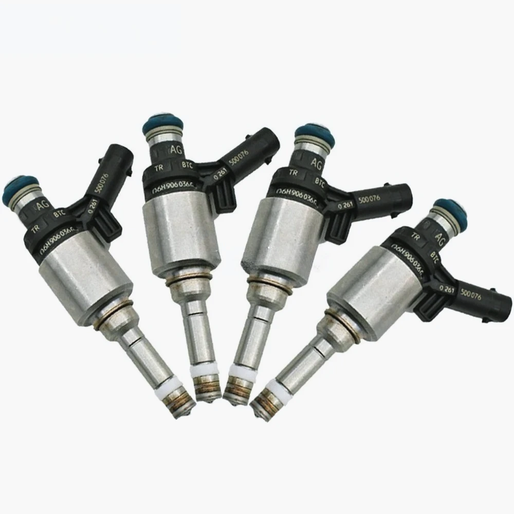 ZF-T 4x inyectores de combustible 06H906036G 06H906036E 06H906036P 0261500162 para Volkswagen BEETLE CC EOS PASSAT PASSAT CC TIG