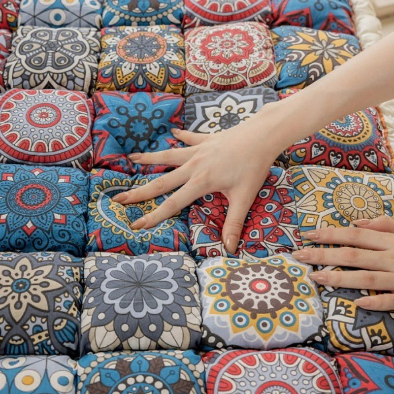 قماش غطاء أريكة على الطراز البوهيمي لعام 2025 بمرونة عالية ومضاد للانزلاق بالكامل مناسب لجميع المواسم كغطاء وسادة أريكة