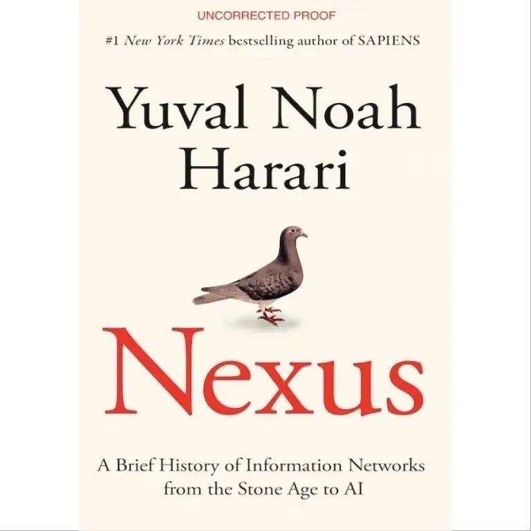 Yuval Noah Harari Nexus Novela Libro en inglés de bolsillo