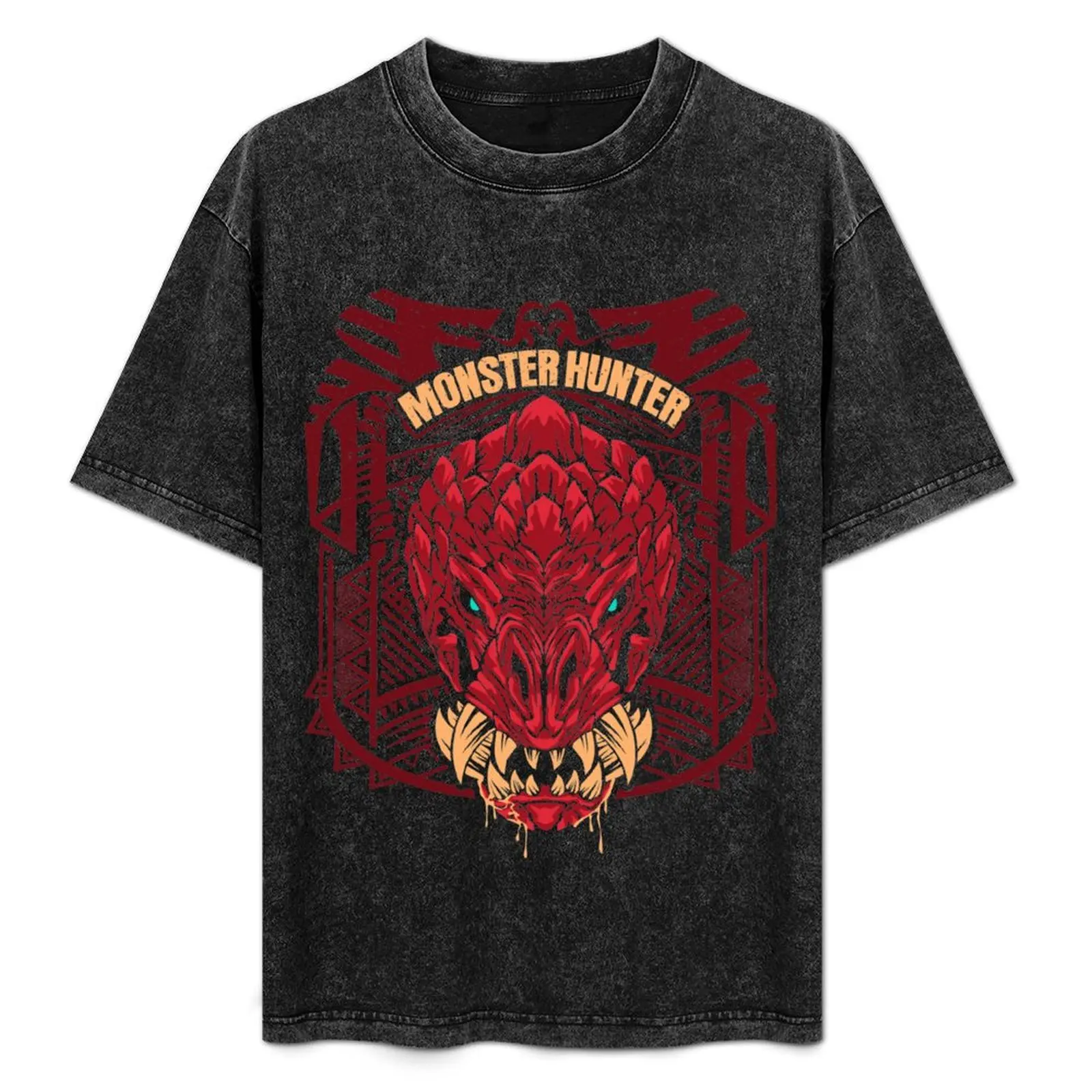 

Odogaron Monster Hunter T-Shirt Running Performance Short Sleeve Tee