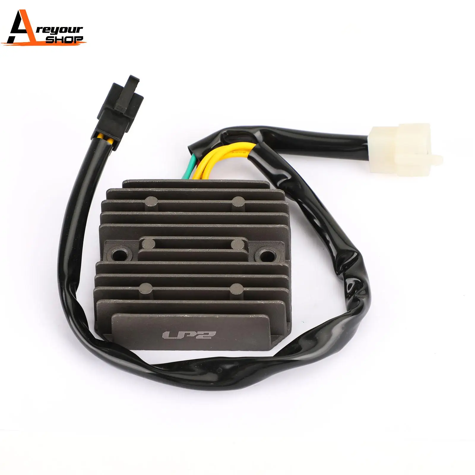 

Areyourshop Regulator Voltage Fit for Honda NT650 Hawk GT 650 A AC / Bros 400 NC25 1988-1991 31600-MN8-008 31600-MN8-028 Motor