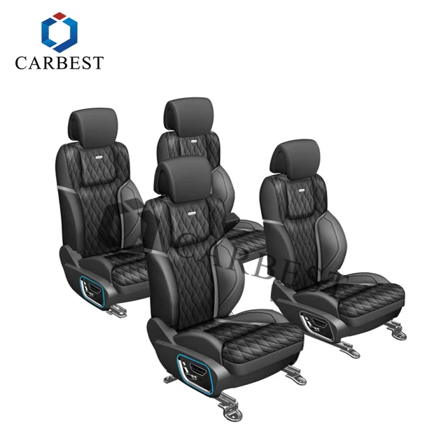 

BR CARBEST Modified MBS Luxury VIP Style General Seat Car Seat For LX570 Land Cruiser With Console