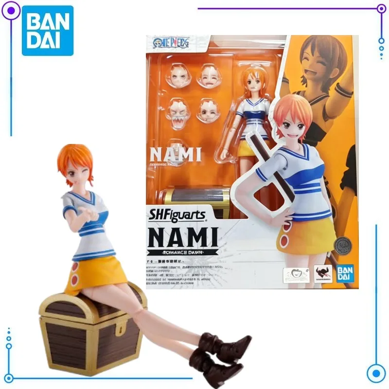 

In Stock One Piece S.H.Figuarts Shf Nami Romance Dawn Action Figures Model Toys Anime Characters Figures Decoration