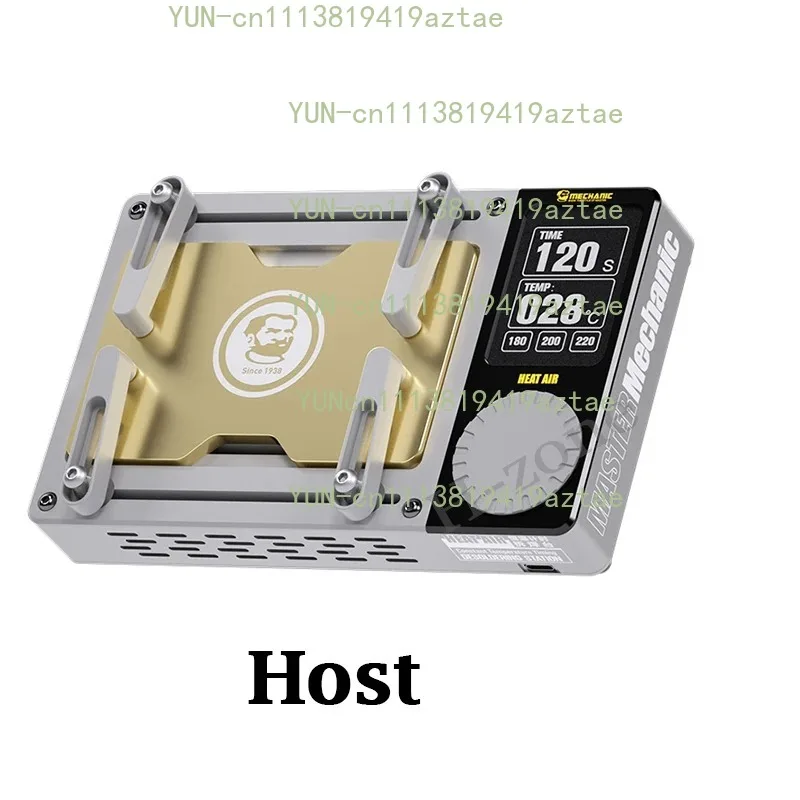 MECHANIC Heat Air Intelligent Heating Separator For iPhone X-16PM Motherboard Layer Face ID Repair Tin Template Welding Station