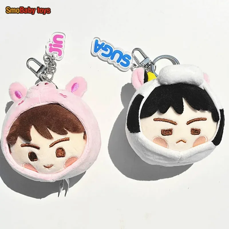 

Корейская молодежная кукла Лиги Jungkook, Park Jimin, Kim Taehyung, Kim Namjoon, Min Yoongi, брелок с большой головкой и клецками, подарок