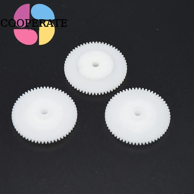 2PC for Canon i70 i80 Pixus 50i 80i Pixma iP90 ip90V iP100 LF DOUBLE GEAR QC1-1146-000 QC1-1146