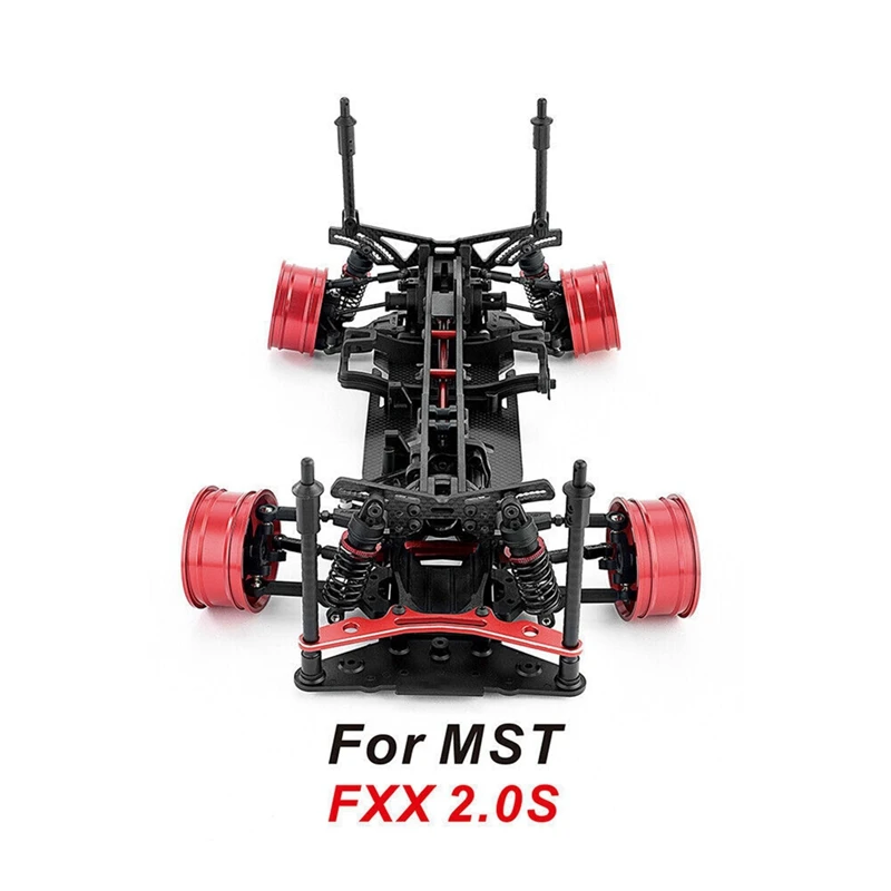 1/10 Model Drift Car Chassis Carbon Fiber Frame Bottom For MST FX 2.0 S Chassis Upgrade Kit.