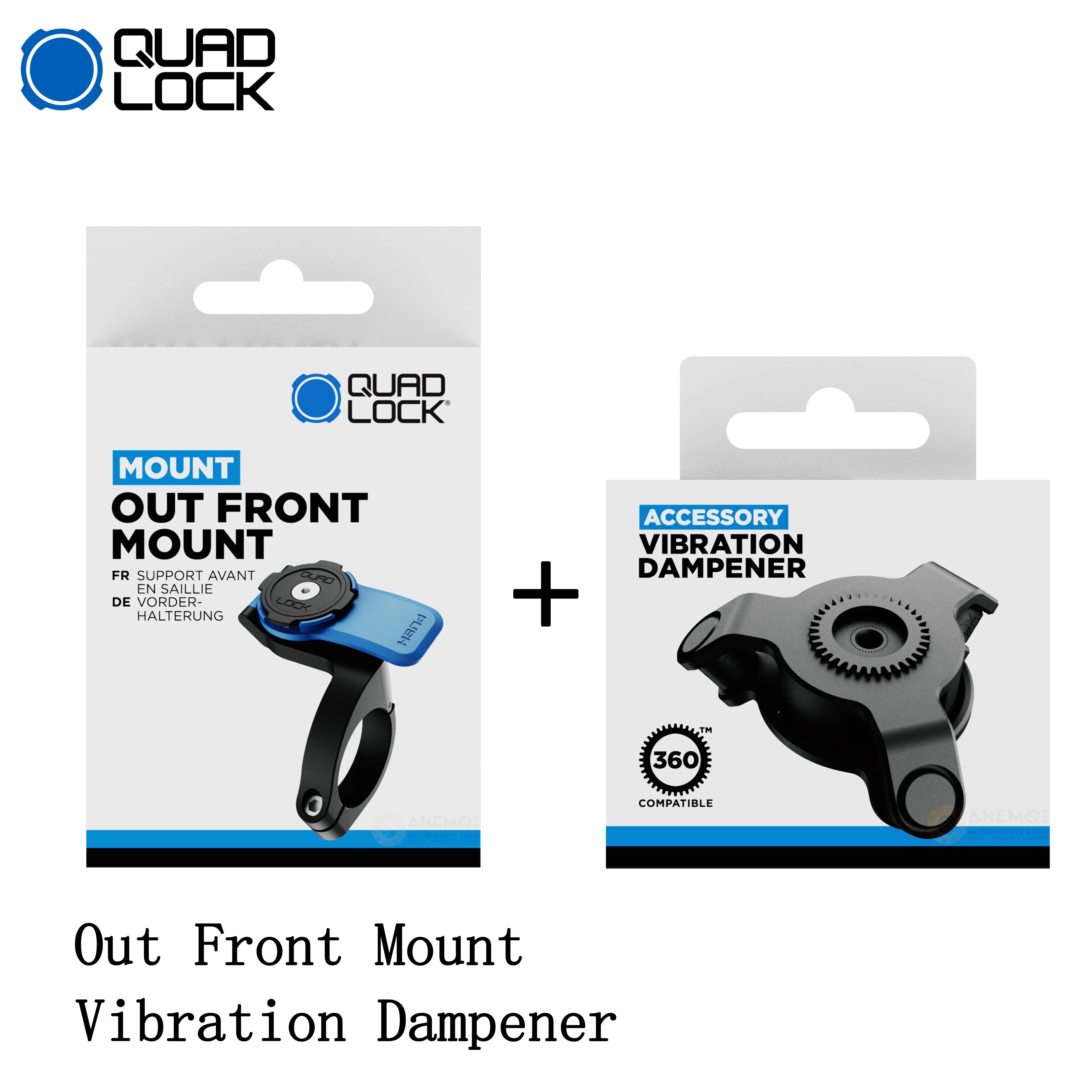 

Bike Phone Mount Kit-Out Front Mount +Vibration Dampener