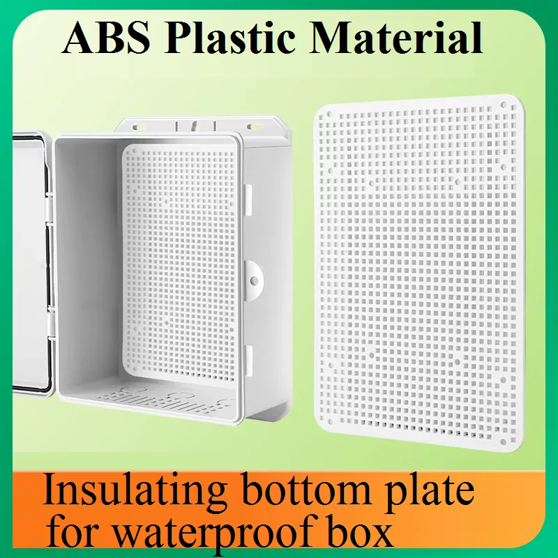 Waterproof Enclosure Case, plastic insulation board, distribution box grid base plate component mounting board, fixed back plate