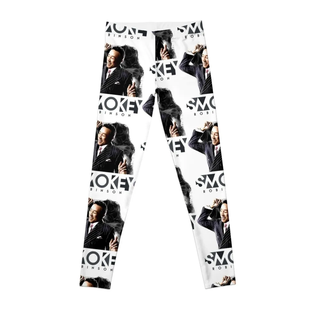 Smokey music Robinson (1) Leggings Pants sport Fitness woman high waist Womens Leggings