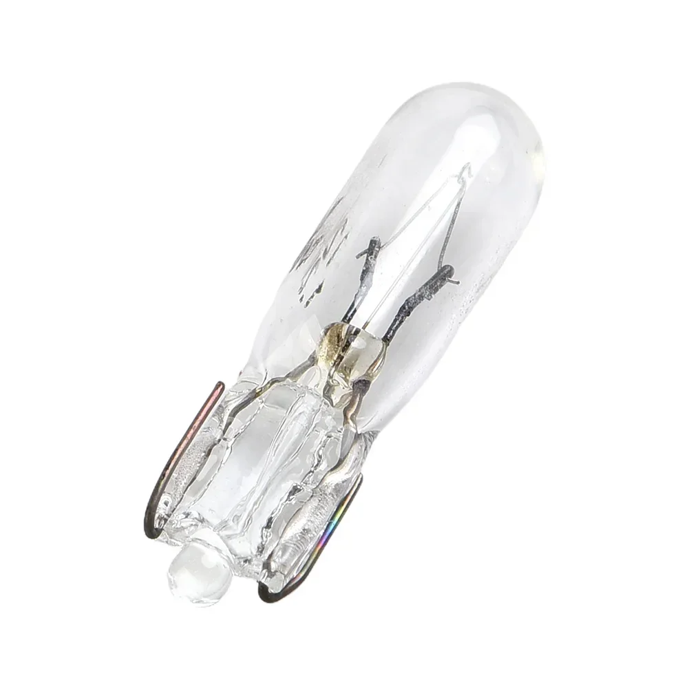 자동차 대시 보드 전구, 할로겐 기술, 석영 유리 구조, T5 286 조명 업그레이드, 12V 1 2W, 10 개 팩