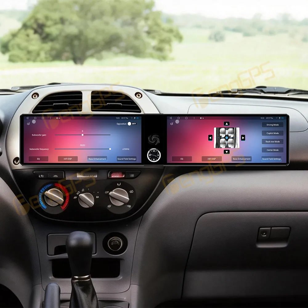 24.6 Inch Screen Car Radio For Toyota RAV4 2003-2005 Android Auto GPS Navigation Multimedia Video Stereo Receiver Head Unit