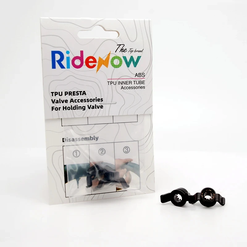 RideNow ultra light ABS Valve Fixing Nut bicycle TPU PRESTA valve accessories