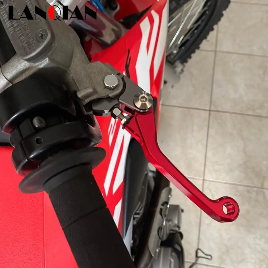 Para Kawasaki KLX 125 150S 150BF 150L 250 230R KLX125 KLX150S KLX150L KLX230R palancas de embrague de freno plegables pivotante para moto de cross