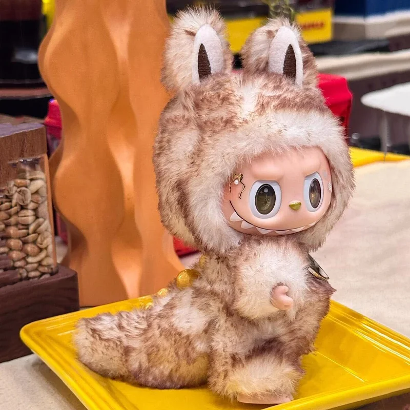 

Labubu Cake Toast Zimomo Diy Little Chief Vinyl Plush Blind Box Cute Doll Bag Pendant Decoration Surprise Toy Festival Gift